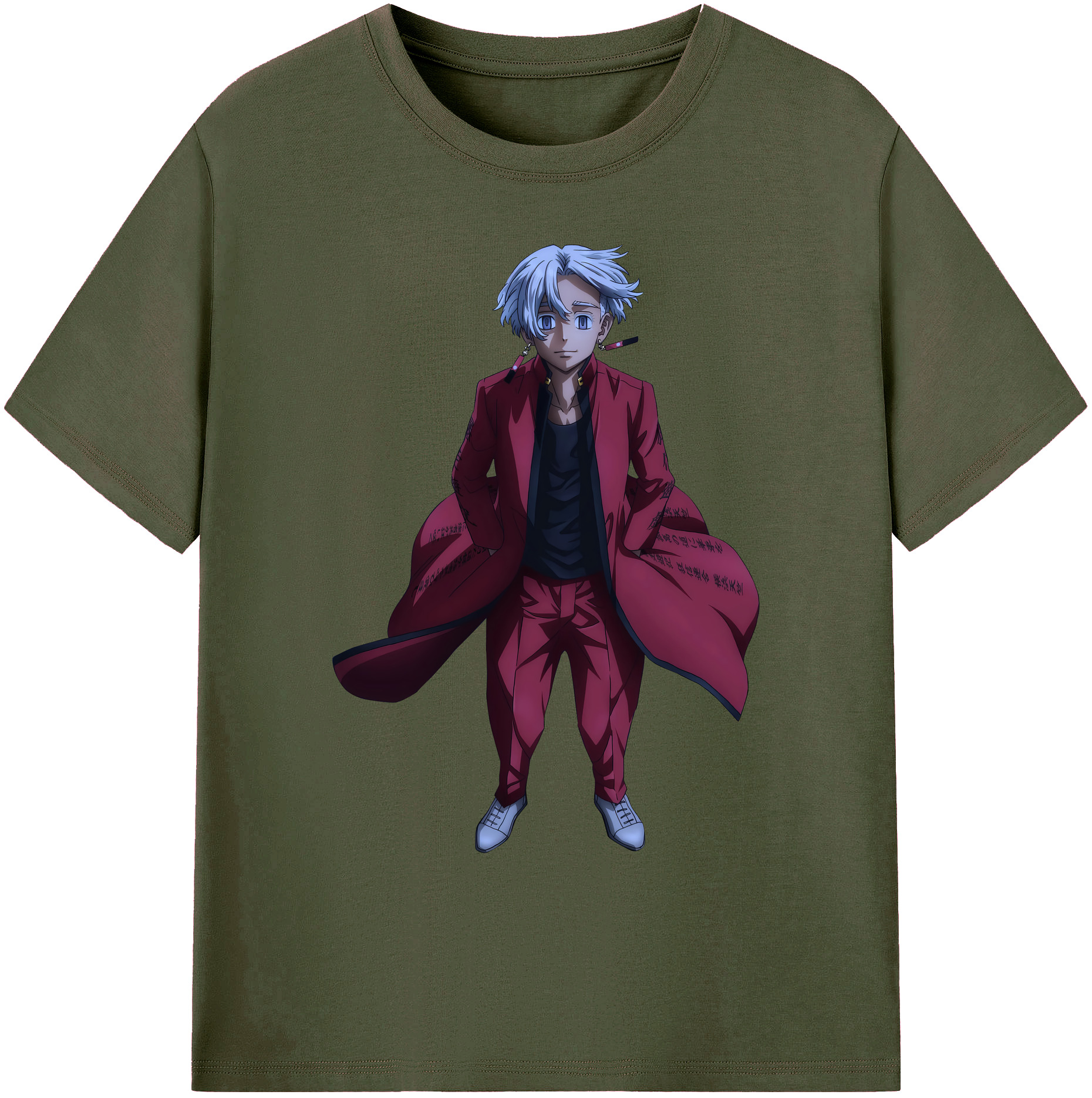 （画像用） 東京リベンジャーズ Tokyo Revengers 綿100％ メンズ半袖Tシャツ｜肌触りやわらか＆通気性
